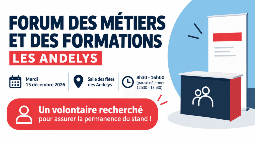 Forum des métiers et des formations aux Andelys
