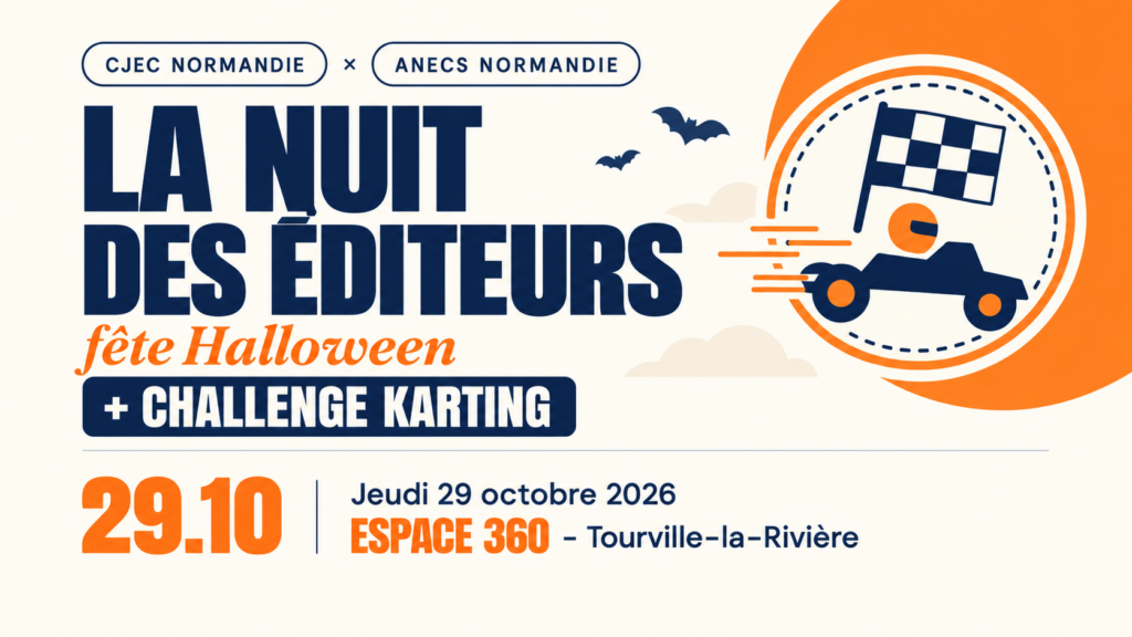 La Nuit des Éditeurs par le CJEC et l’ANECS Normandie