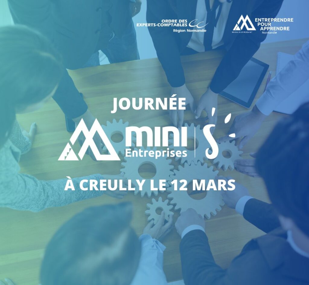 Nouvelle journée Mini-Entreprise le jeudi 12 mars 2026 à Creully ! 🚀