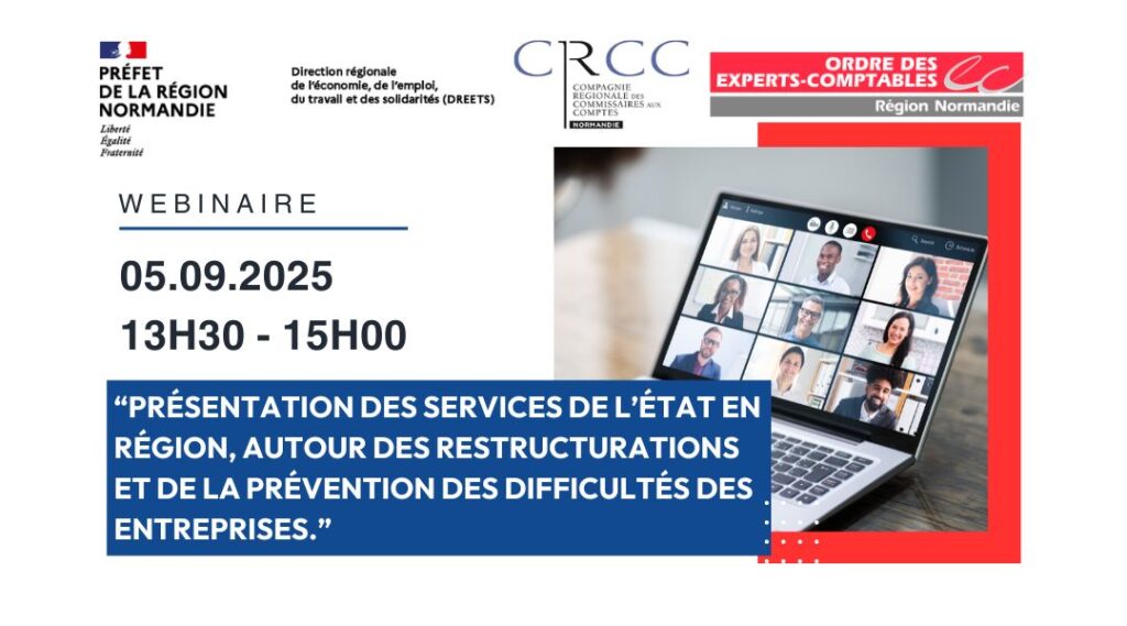 Webinaire prévention des difficultés – 5 septembre 2025