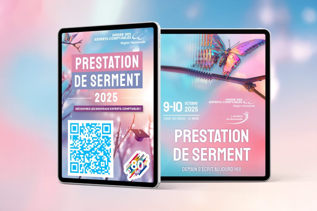 Plaquette Prestation de serment 2025