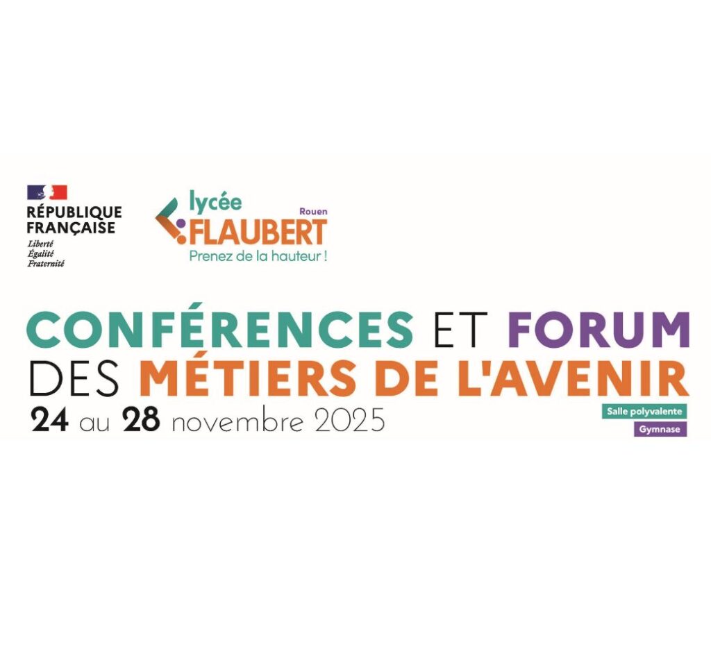 Intervention pour la « semaine des métiers d’avenir qui recrutent » au lycée Flaubert
