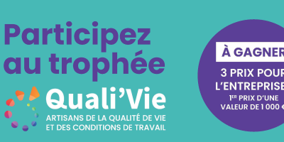 🏆 Trophée QUALI’VIE 2026 : Parlez-en à vos clients !