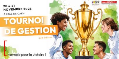Tournoi de Gestion à Caen – 20 et 21 novembre 2025