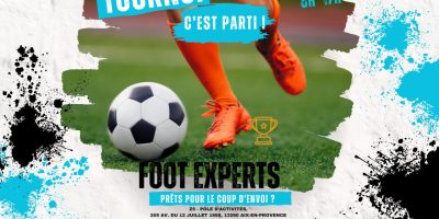 Tournoi : Foot Experts – 08/10/24 à Aix-en-Provence