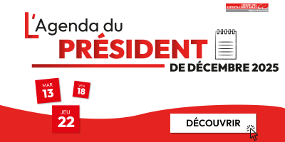 L’Agenda du Président – Décembre 2025