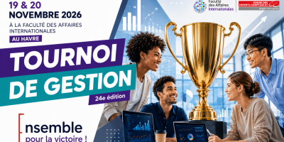 Save the date – Tournoi de Gestion – les 19 & 20 novembre 2026 
