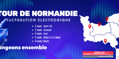 Facture électronique : un Tour de Normandie pour informer les structures concernées