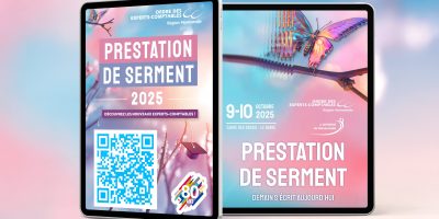 Plaquette Prestation de serment 2025