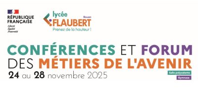 Intervention pour la « semaine des métiers d’avenir qui recrutent » au lycée Flaubert