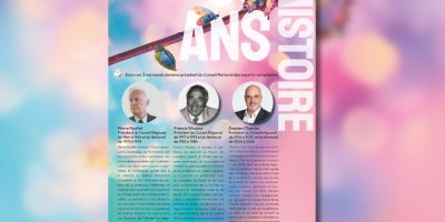 Feuillet anniversaire des 80 ans de la profession normande