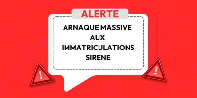 ⚠️ Alerte fraude aux immatriculations SIRENE !