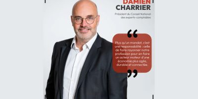 Damien Charrier, élu président du Conseil national de l’ordre des experts-comptables
