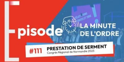 Episode 111 – Prestation de serment 2023